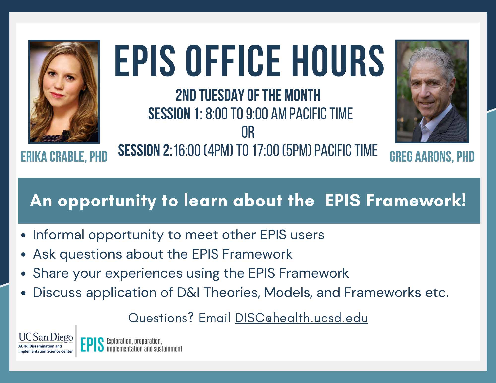 epis office hours flyer